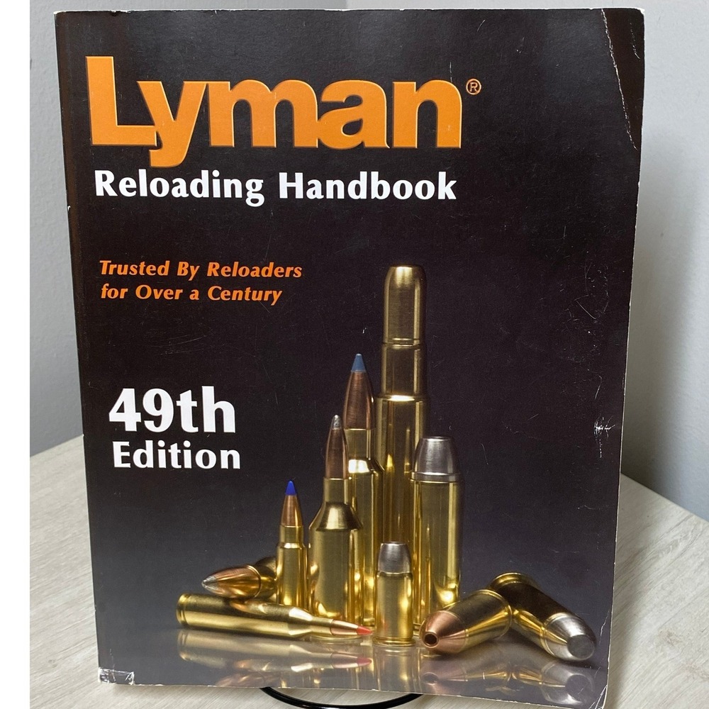 Lyman Reloading Handbook 49th Edition Softcover Manual 2008 Shooting Book